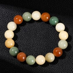 JD Natural Wooden Bead Bracelet Muticolor Bodhi Root Stretch Bracelets Women Men Buddha Handmade Yoga Meditation Jewelry Gift