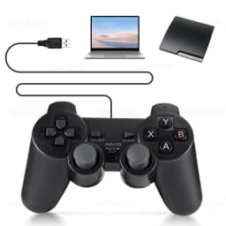 for PS3 Wired USB Game Controller Dual Vibration Android Gamepad for Playstation 3 PC Joystick Controle For PS3 Accessories