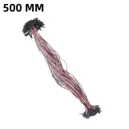 10Pcs 100mm 150mm 200mm 300mm 500mm Servo Lead Cable Extension Yextension Cord for RC Futaba JR Male to Female 15cm 30cm 50cm