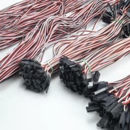 10Pcs 100mm 150mm 200mm 300mm 500mm Servo Lead Cable Extension Yextension Cord for RC Futaba JR Male to Female 15cm 30cm 50cm