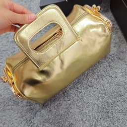 2027 New Women Underarm Shoulder Bag, Fashion Two Side Clamp Frame Kiss Lock Bag, Luxury Designer PU Leather Handbag Purse Ins