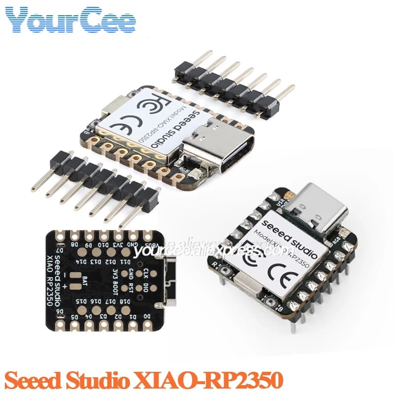 5pcs/1pc Seeed Studio XIAO RP2350 Development Board Module Raspberry Pi MicroPython 150MHz Arm Cortex-M33 and Hazard3 RISC-V