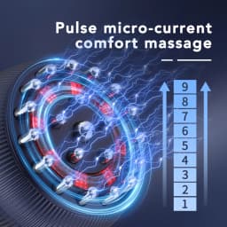 9 Gears Electric Meridian Brush Body Massager Gua Sha Microcurrent Hot Compress Scraping for Slimming And Relaxation