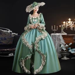 Rococo Baroque Marie Antoinette Ball Gown 18th Century Renaissance Historical Period Victorian Dress for Women