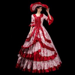 Rococo Baroque Marie Antoinette Ball Gown 18th Century Renaissance Historical Period Victorian Dress for Women