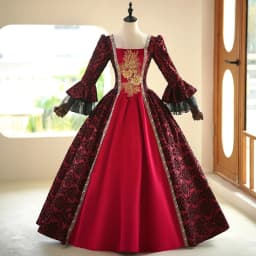 Customized Victorian Marie Court Evening Dresses Baroque Historical Renaissance Theater Masquerade Party Gowns