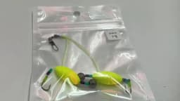 TAKBAS 5Packs Reverse Off-Bottom Double Hook Rig Set: Ideal for European Carp Fishing, Bypass Weeds, Stones & Silt