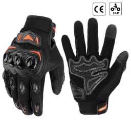 KEMIMOTO Summer Motorcycle Gloves CE Riding Gloves Knuckle Touchscreen Motorbike Tactical Gloves For Dirt Bike Motocross ATV UTV