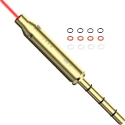 Outdoor .22lr Laser Bore Sight .177/22LR/.223/.17/. 38spl Cal Laser Boresighter 45ACP 9MM Laser Collimator