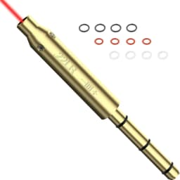 Outdoor .22lr Laser Bore Sight .177/22LR/.223/.17/. 38spl Cal Laser Boresighter 45ACP 9MM Laser Collimator