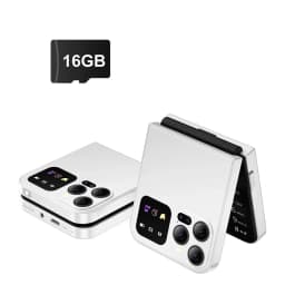 SERVO A50 PRO Foldable Mobile Phone Auto FM Radio Call Record Speed Dial Magic Voice Dual SIM GSM Unlocked Cellphone 2.4" Type-C