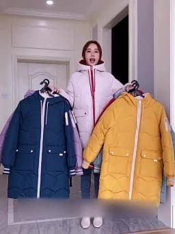2024 New Women Long Down Cotton Jacket Korean Loose Cotton Coat Winter Thicken Warm Women Parkas Winter Female Hooded Coat
