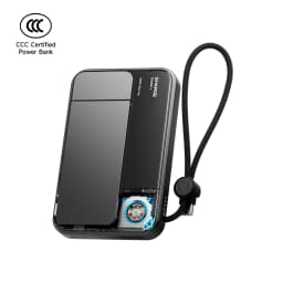 SHARGE Qi 2.2 25W Power Bank Wireless Fast Charge 10000mAh Type C Cable for MagSafe Portable Charger External Battery