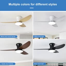 Bedroom Fan Light, Ceiling Fan Light, High Wind Power Ceiling, Dining Room, Living Room, Household Integrated Ceiling, Electric