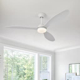 Ceiling Fan With Light, 25 Inch/42 Inch/52 Inch Low Profile Ceiling Fan With Remote Control, For Indoor and Covered Outdoor