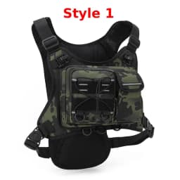 Running Chest Pack Outdoor Sports Vest Backpack For Hiking Race Marathon Bag Men Women Sports Tactical Pouch Camping Backpack