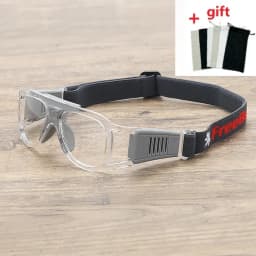Myopia Basketball Glasses Sport Eyewear Football Anti-Collision Glasses Aspheric Color Photosensitive Changing Spectacle Lenses