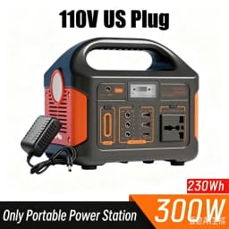 Gaiaray Solar Power Station 500W 300W Solar Generator 460WH 230WH Super Fast Charging APP Control Emergency Power Station for Home Camping Power Outages 110V US Warehouse