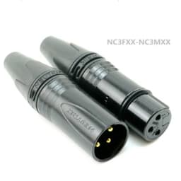 20PCS/lot NEUTRIK XLR connector 10PCS NC3MXX & 10PCS NC3FXX Male et femelle Un ensemble 3 Broches XLR Connecteur avec!