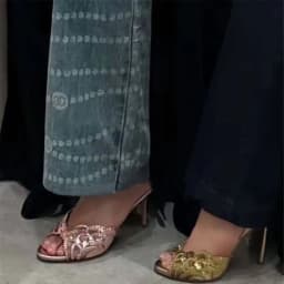 2026Fashionable Women's Summer New Sexy Sequined Slim High-heeled Sandals, Women's Wedding Party Plus Size Sandals