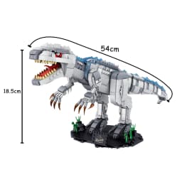 Tyrannosaurus Rex or Velocira Dinosaur Models Micro Mini Building Blocks for Adult Puzzle Toys Perfect Gifts Desktop Decoration