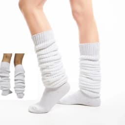 New White Black Loose Socks Slouch Boots Stockings Woman JK Uniform Accessories Leg Warmers Cosplay Socks for Women Girls 2027