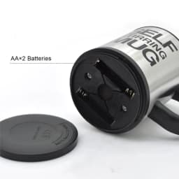Self Stirring Mug Mixer Mini Electric Blender Portable Coffee Tea Cup Stainless Steel Automatic Lazy Mixing Auto Stirring Mug