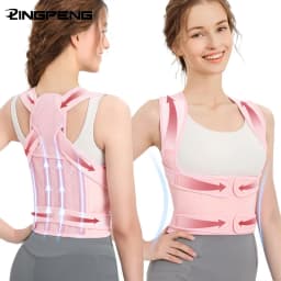 Back Brace and Posture Corrector for Women and Men Adjustable and Lightweight Straightener for Scoliosis Hunchback Correction