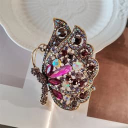 Baroque Luxury Beautiful Butterfly and Insect Design Brooches for Men and Women, Jewelry, Fashion Accessories, and Party Gifts