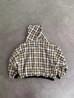 Fashion Two Wear Plaid Hoodies Women Y2K Long Sleeve Loose Hood Shirt Korean Zipper Sweatshirt Coats Streetwear Harajuku Jackets