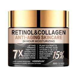 HISENRAIN Retinol Collagen Face Cream - Anti-Aging Intense Moisturizer, Reduce Wrinkles Fine Lines & Firm Skin.