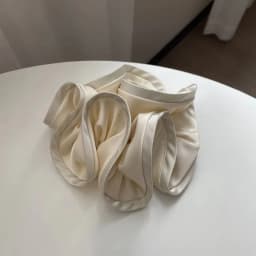 Vintage Solid Large Intestine Twisted Scrunchie For Women Girls Hair Tie Sweet Hair Band Hair Ring Fashion Hair Accessories