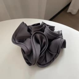 Vintage Solid Large Intestine Twisted Scrunchie For Women Girls Hair Tie Sweet Hair Band Hair Ring Fashion Hair Accessories