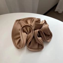 Vintage Solid Large Intestine Twisted Scrunchie For Women Girls Hair Tie Sweet Hair Band Hair Ring Fashion Hair Accessories
