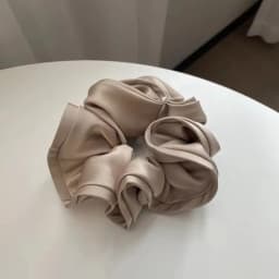Vintage Solid Large Intestine Twisted Scrunchie For Women Girls Hair Tie Sweet Hair Band Hair Ring Fashion Hair Accessories