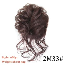 Synthetic Chignon Hair Bun Messy Scrunchie Elastic Band Fake Hair Extension Updo Donut Roller Scrunchie Hair Pieces for Women