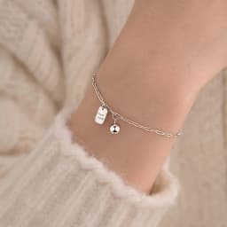 Vintage Thick Chain Bracelets for Women Fashion Pearl Heart Charm Strand Bracelet Punk Aesthetic Jewelry Party Gift