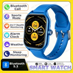 2026 New Men's Smart Watch Women's Gift Heart Rate Blood Oxygen ECG Sports Fitness Watch Electronics BT Call Outdoor Smartwatch