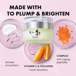 Peptide Firming Anti-Aging Cream Fade Lines Lifting Whitening Korean Face Cream