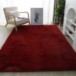 VIKAMA Silk Wool Carpet Bedroom Living Room Carpet Ins Style Scandinavian Home Floor Mats Home Decoration