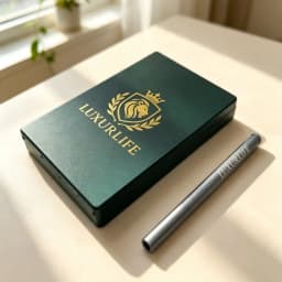 2-Pack, 41-Hole Snuff Box, Crown Emblem, Portable Travel, Snuff Kit