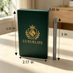 2-Pack, 41-Hole Snuff Box, Crown Emblem, Portable Travel, Snuff Kit