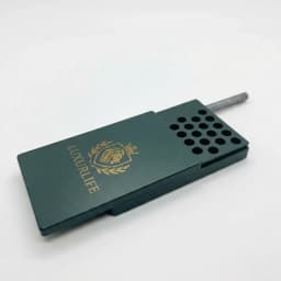 2-Pack, 41-Hole Snuff Box, Crown Emblem, Portable Travel, Snuff Kit