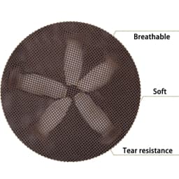 43*40cm Outdoor Camping Mushroom Picking Mesh Pouches Portable Mutifunction Brown Foraging Bag Kids Beach Toys Storage Organizer