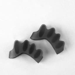 2pcs=1pair New Protective Toes Separator Suitable Bunion Corrector Material Soft Gel Straightener Spacers Stretchers Care Tool