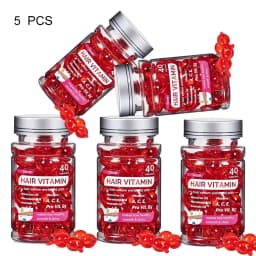 Moroccan Agam Vitamin Oil Hair Care Essence Damaged Nutrition Repair Hair Splitting Improvement Treatment Products 40 Capsules