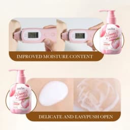150g Peach Hand Cream, Rich in Glycerin, Peach Extract Essence, and Tocopherol, with a Moisturizing Texture That Is Non-Greasy, Can Nourish Dry Skin, and Can Be Used for Hand, Foot, and Body Care, Keeping Skin Hydrated, Soft, Smooth, and Radiant. Suitable for Rough and Dry Skin.