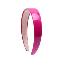 Colorful PU Headband 2.5CM Wide Headbands for Women Bright Color Soft Elastic Hair Hoop Girls Assorted Colors Hair Accessories