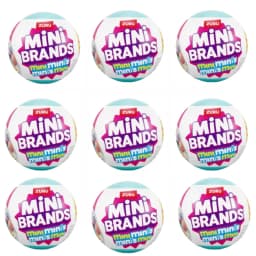 New ZURU Mini Brands Refrigerator Ball Surprise Blind Box Super Mini Snacks Toys For Role Play Home Dollhouse Furniture Gift