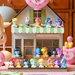 Genuine My Little Pony Friendship Is Magic Series Magic Bottle Blind Box Cute Doll Cartoon Adult Kids Toy Birthday Gifts